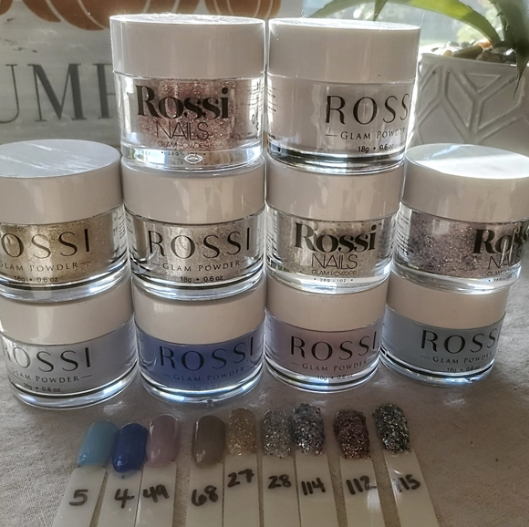 Rossi Nails Dip Powder Lot - Picture 5 of 5